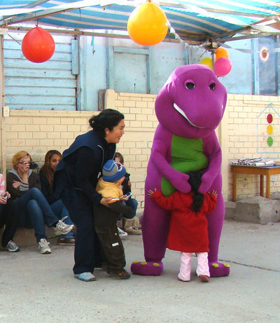The lovable dinosaur.